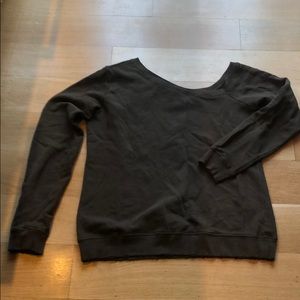 RTA off shoulder sweatshirt Xs
